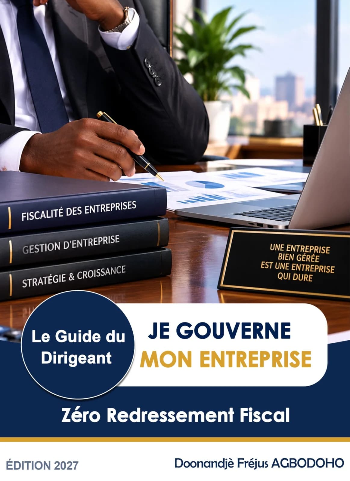 Couverture du livre « Je gouverne mon entreprise »